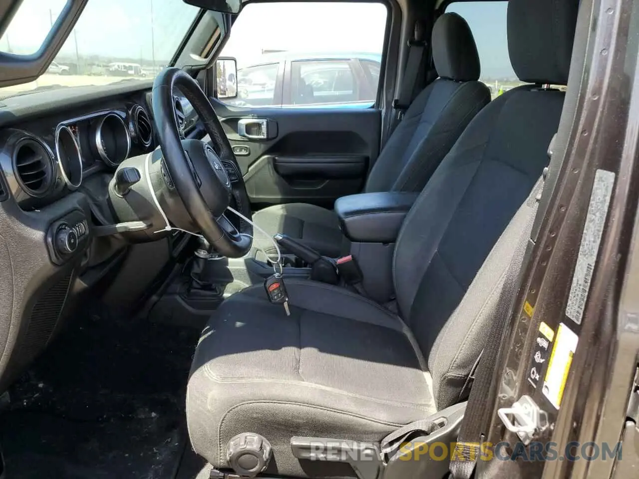 7 fotografías del automóvil dañado 1C4HJXDNXMW795690 JEEP WRANGLER 2021
