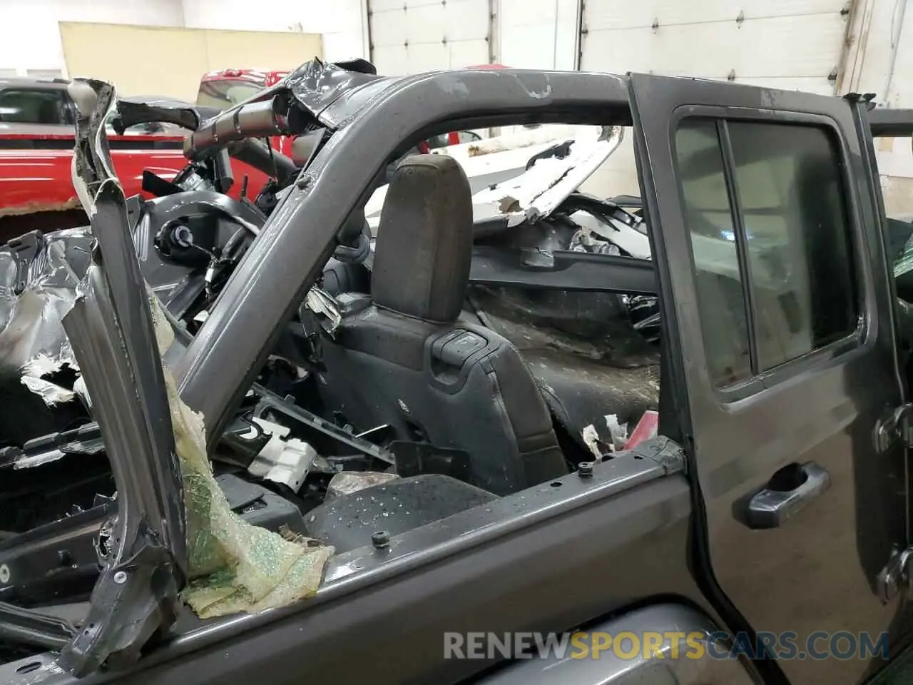 11 fotografías del automóvil dañado 1C4HJXEG0MW612247 JEEP WRANGLER 2021