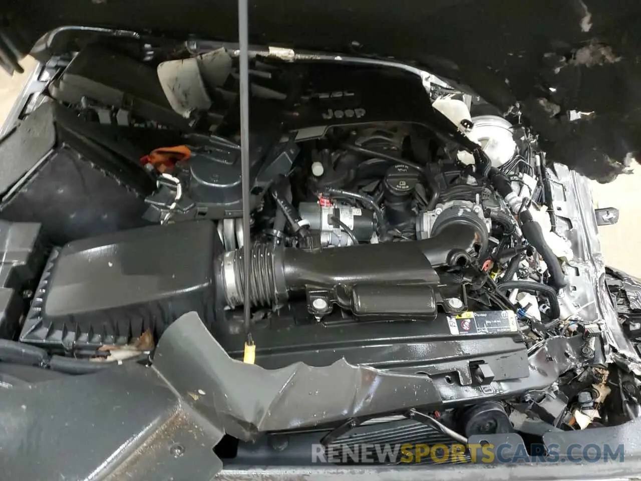 12 fotografías del automóvil dañado 1C4HJXEG0MW612247 JEEP WRANGLER 2021