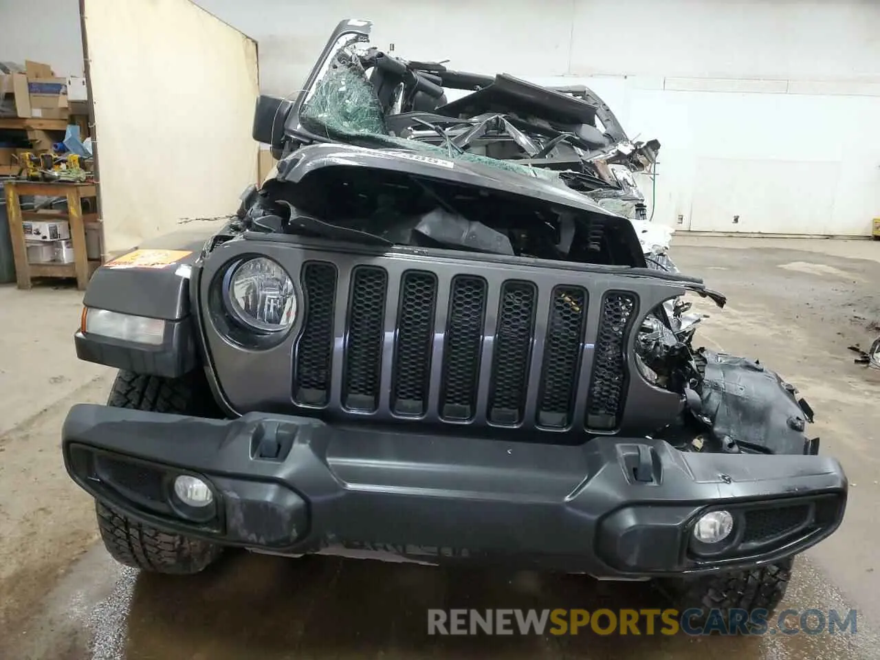 5 fotografías del automóvil dañado 1C4HJXEG0MW612247 JEEP WRANGLER 2021