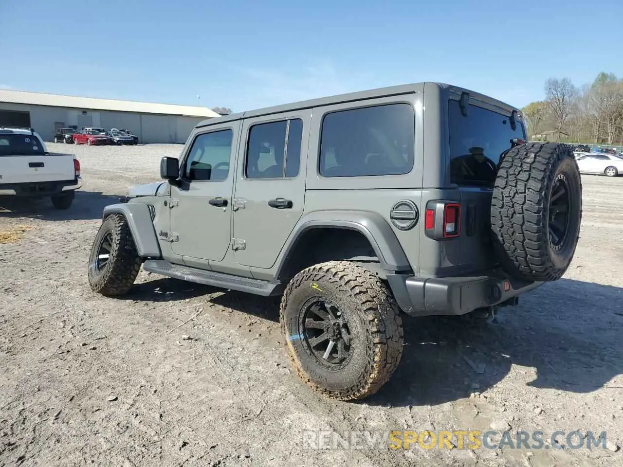 2 fotografías del automóvil dañado 1C4HJXEG0MW632630 JEEP WRANGLER 2021