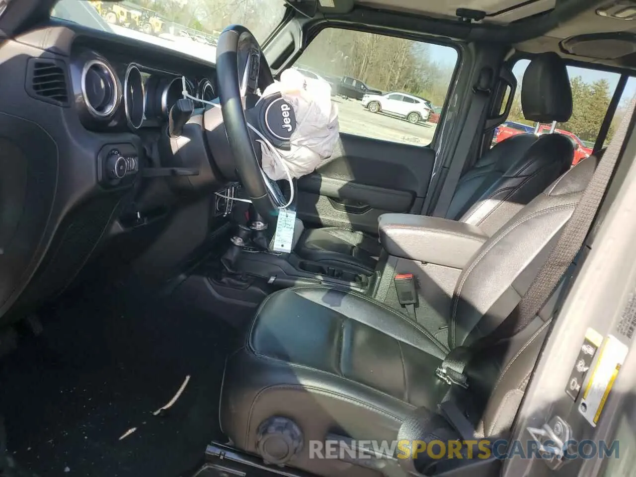 7 fotografías del automóvil dañado 1C4HJXEG0MW632630 JEEP WRANGLER 2021