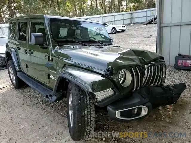 13 fotografías del automóvil dañado 1C4HJXEG0MW768062 JEEP WRANGLER 2021