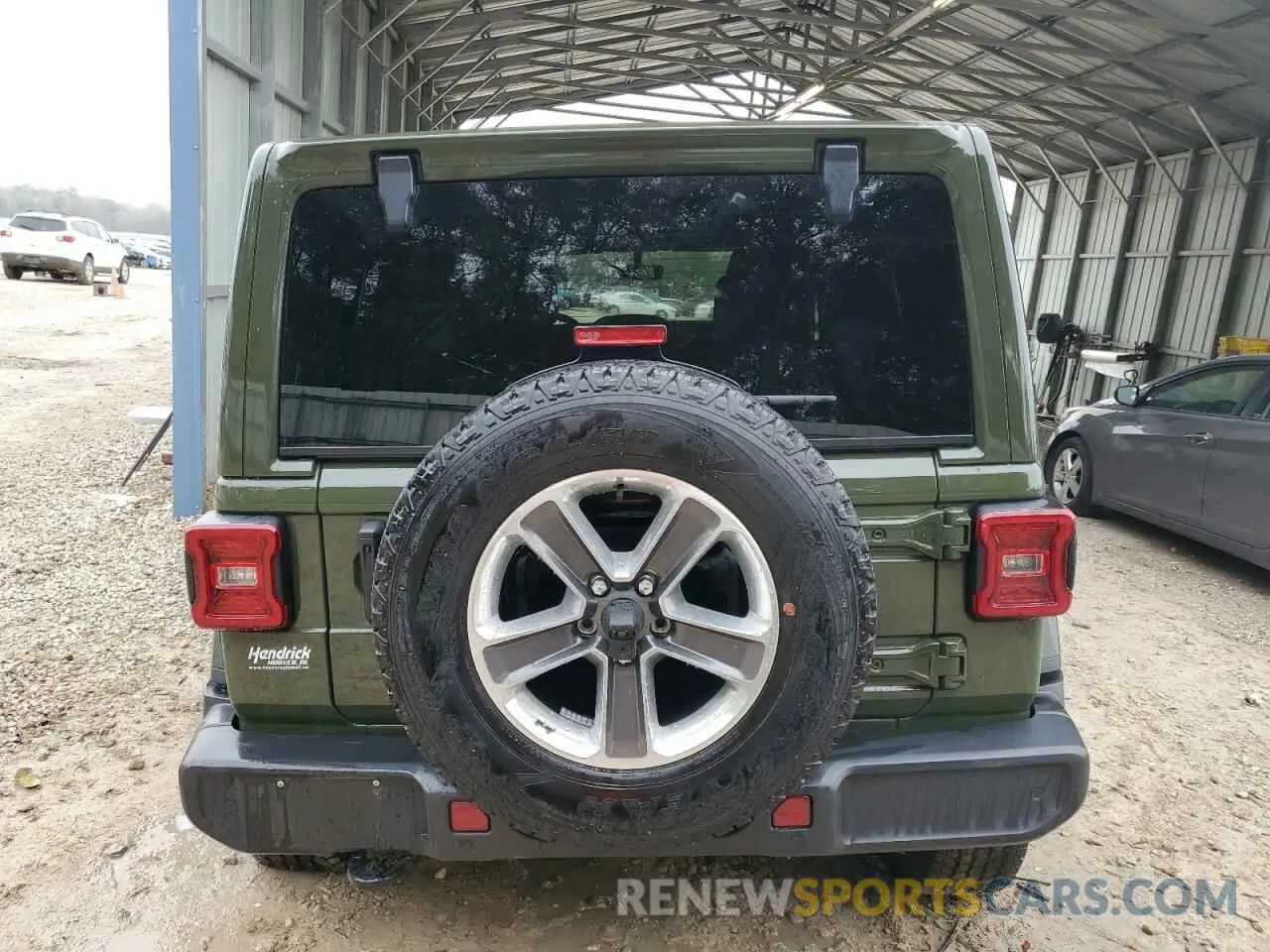 6 fotografías del automóvil dañado 1C4HJXEG0MW768062 JEEP WRANGLER 2021