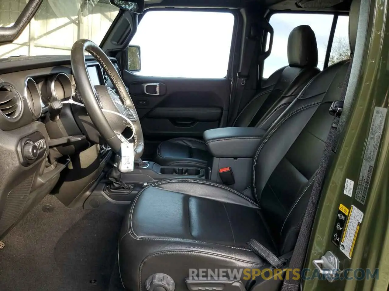 7 fotografías del automóvil dañado 1C4HJXEG0MW768062 JEEP WRANGLER 2021