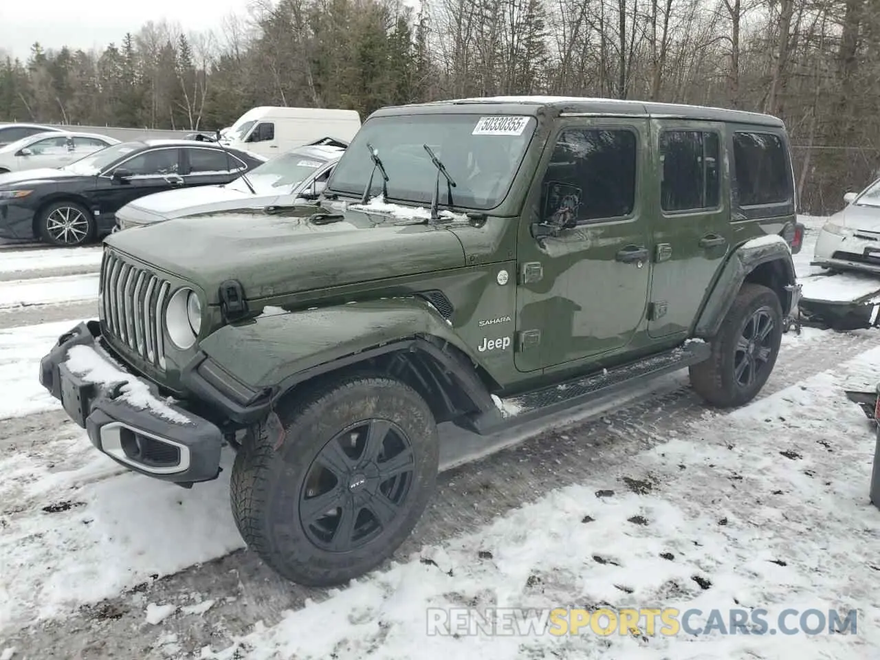 1 fotografías del automóvil dañado 1C4HJXEG2MW823594 JEEP WRANGLER 2021