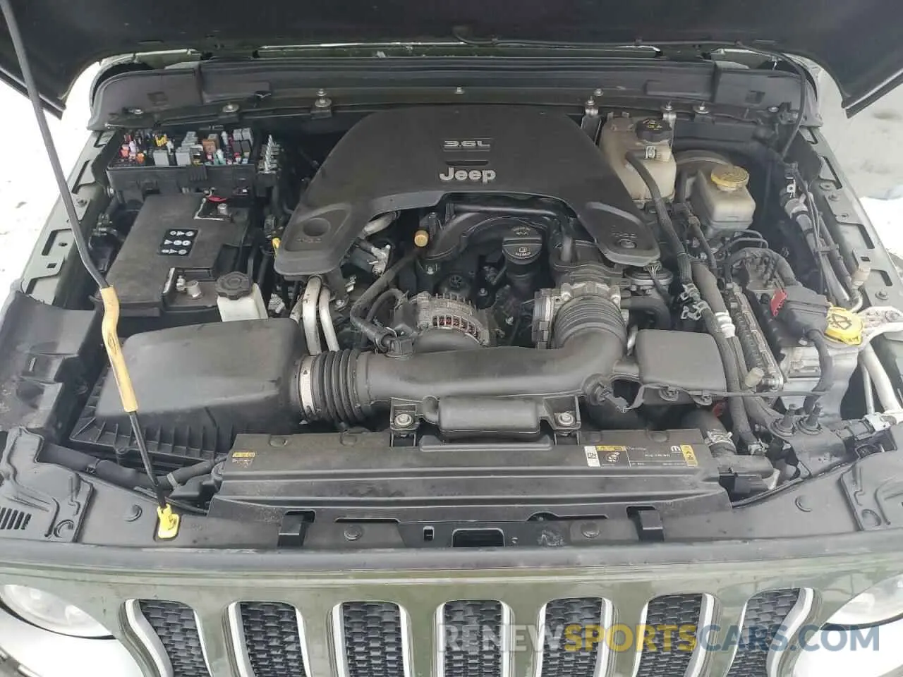 12 fotografías del automóvil dañado 1C4HJXEG2MW823594 JEEP WRANGLER 2021