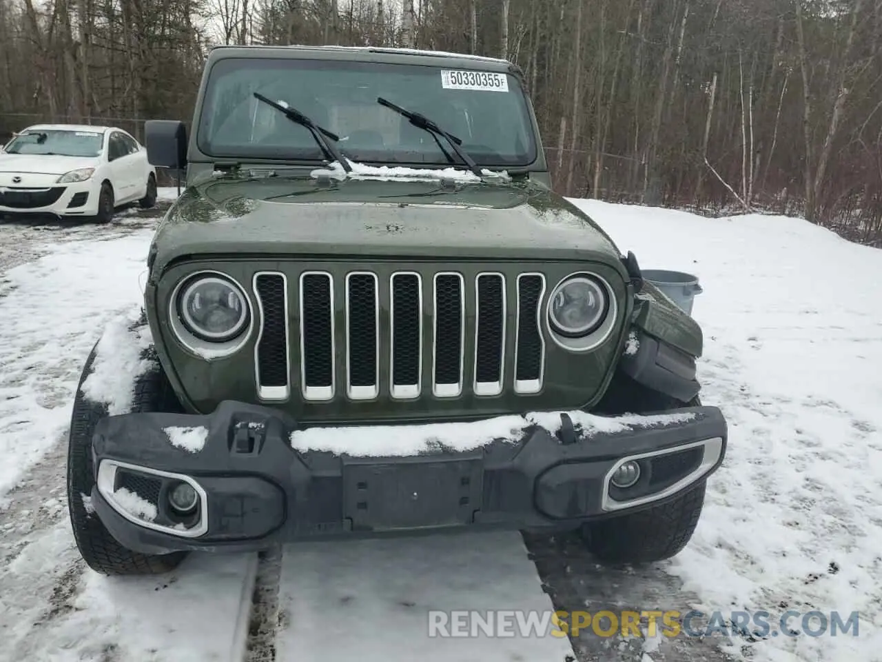 5 fotografías del automóvil dañado 1C4HJXEG2MW823594 JEEP WRANGLER 2021