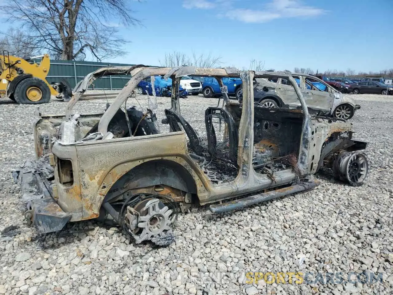 3 fotografías del automóvil dañado 1C4HJXEG8MW500537 JEEP WRANGLER 2021