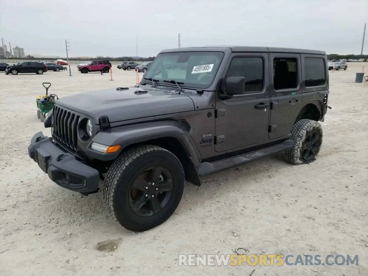 1 fotografías del automóvil dañado 1C4HJXEG8MW568448 JEEP WRANGLER 2021