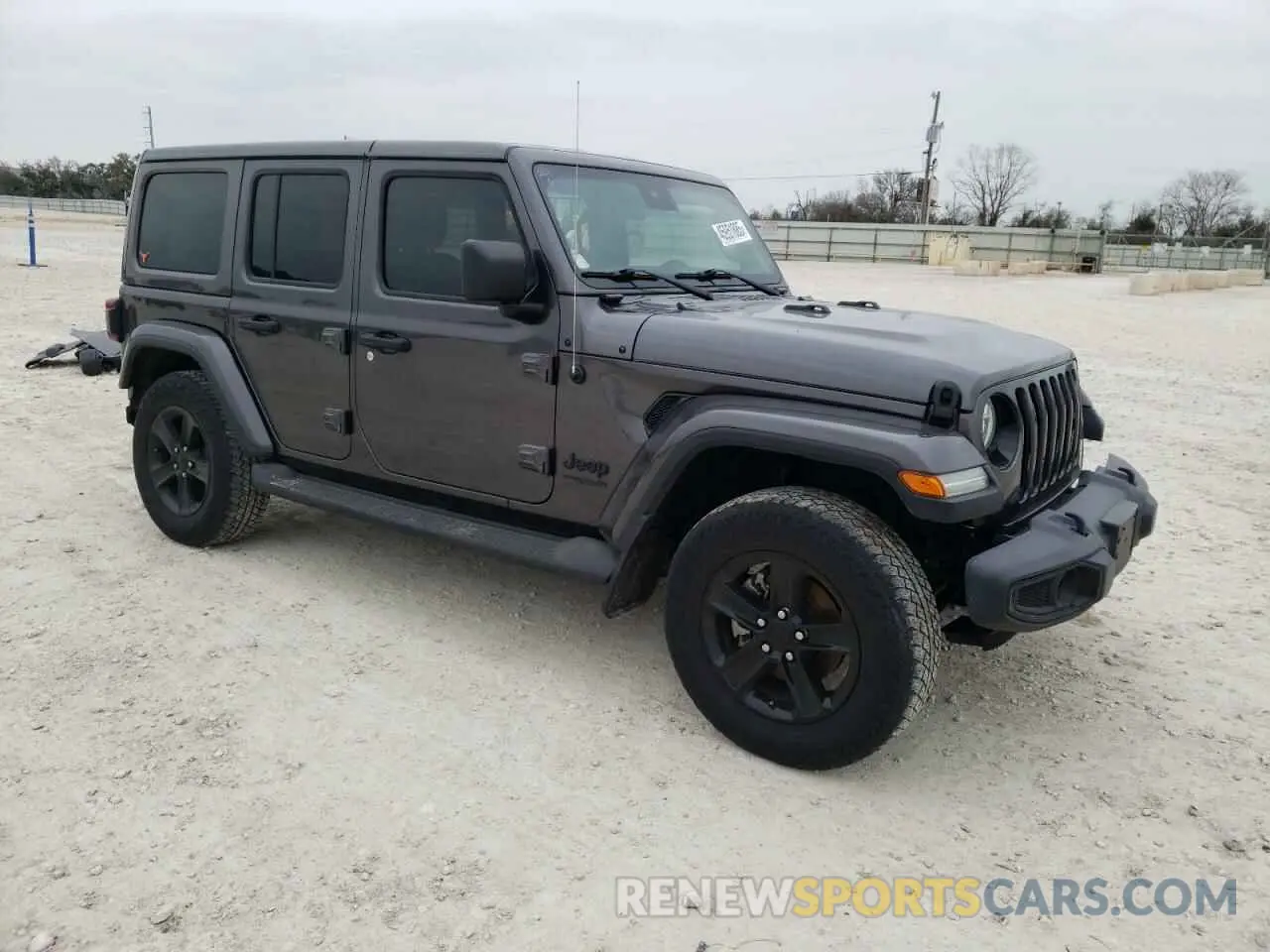 4 fotografías del automóvil dañado 1C4HJXEG8MW568448 JEEP WRANGLER 2021