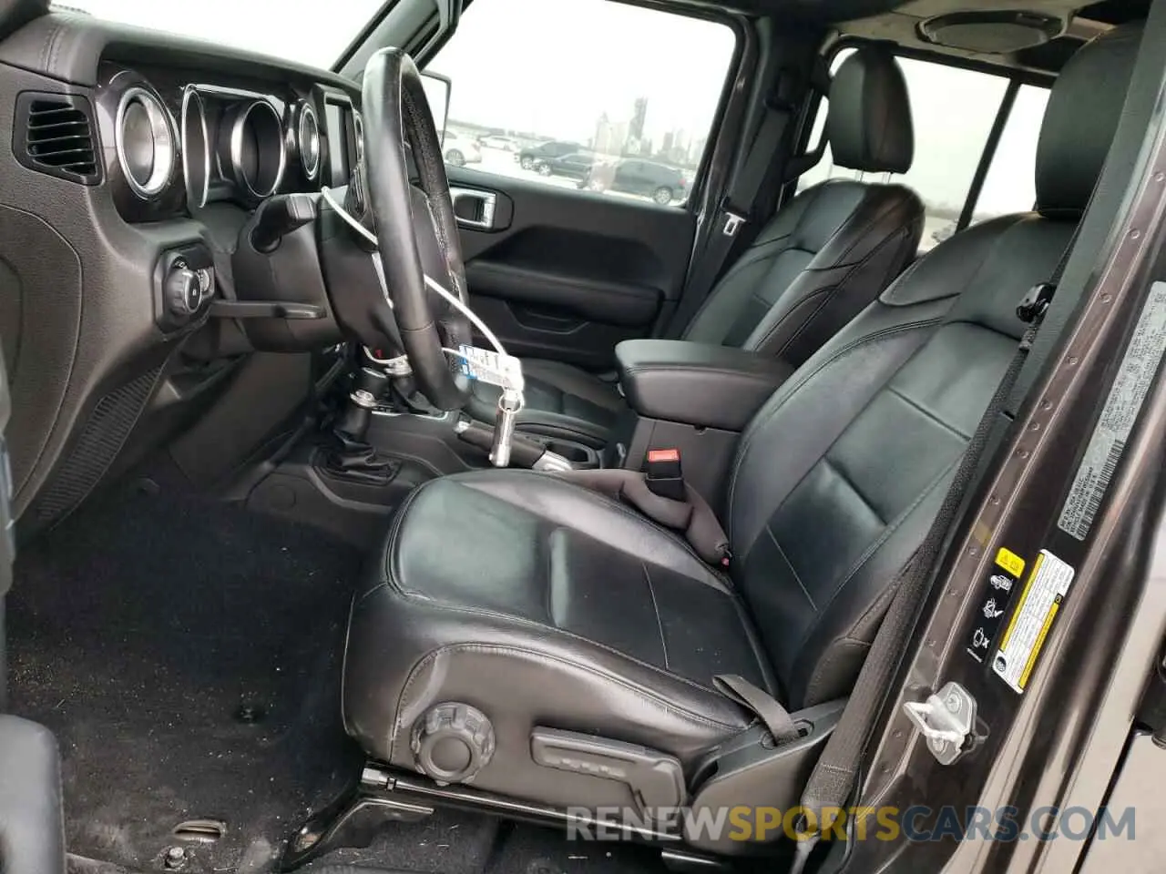 7 fotografías del automóvil dañado 1C4HJXEG8MW568448 JEEP WRANGLER 2021