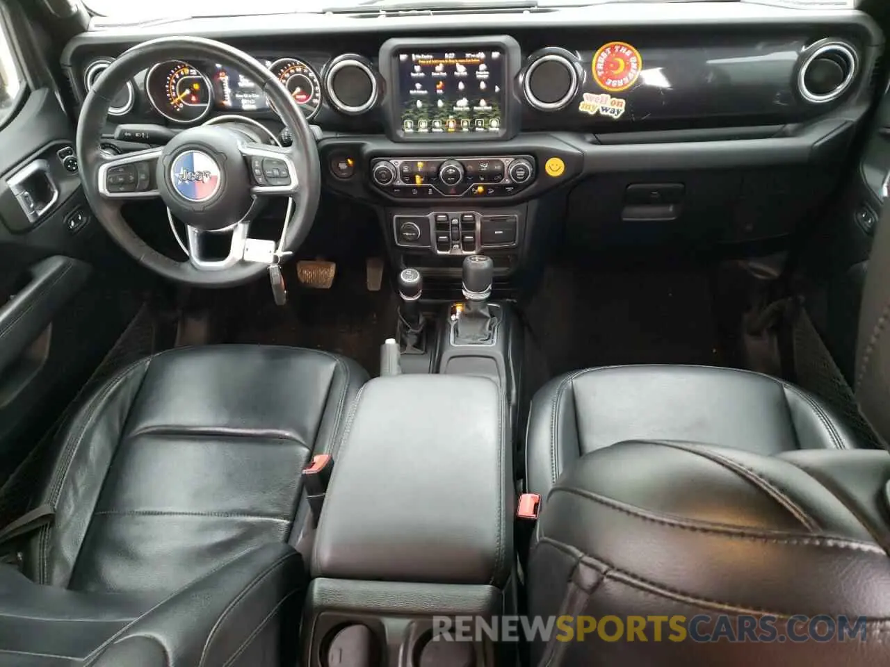 8 fotografías del automóvil dañado 1C4HJXEG8MW568448 JEEP WRANGLER 2021