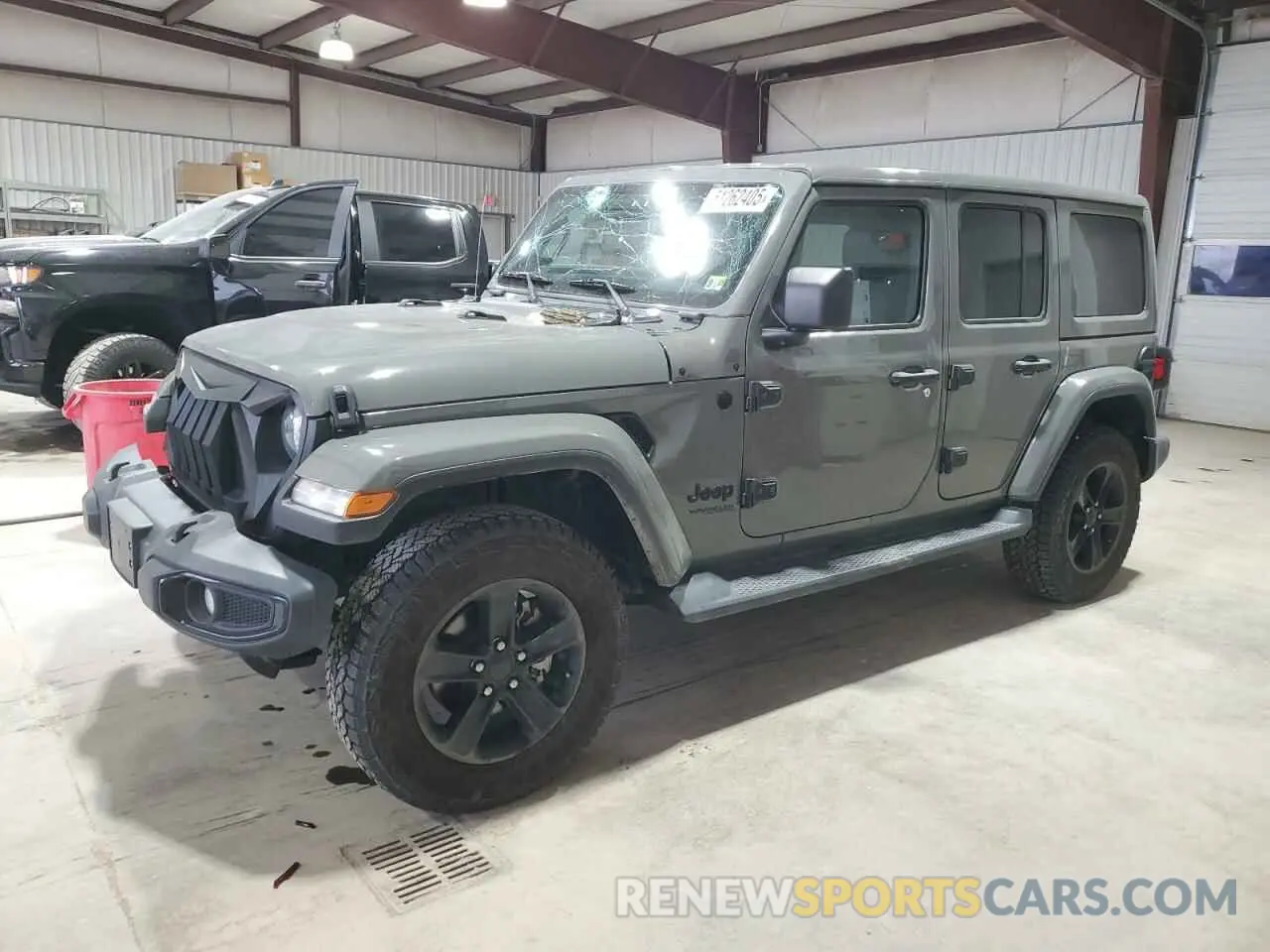 1 fotografías del automóvil dañado 1C4HJXEGXMW626799 JEEP WRANGLER 2021