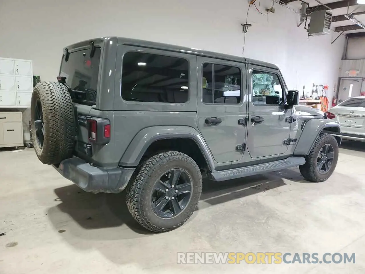 3 fotografías del automóvil dañado 1C4HJXEGXMW626799 JEEP WRANGLER 2021