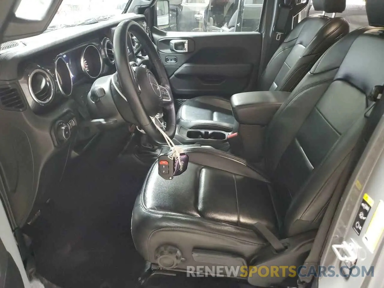 7 fotografías del automóvil dañado 1C4HJXEGXMW626799 JEEP WRANGLER 2021