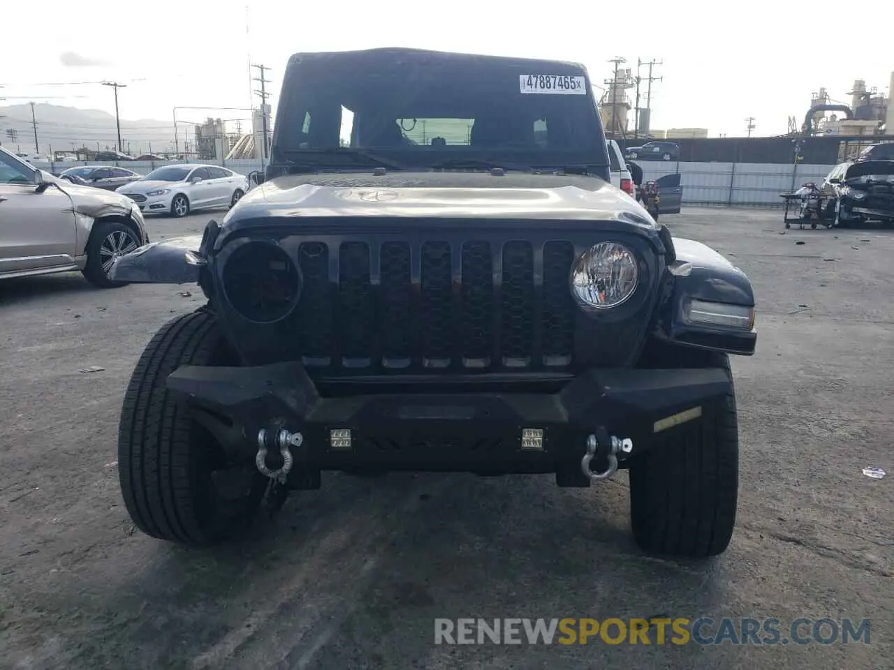5 fotografías del automóvil dañado 1C4HJXEM0MW669053 JEEP WRANGLER 2021
