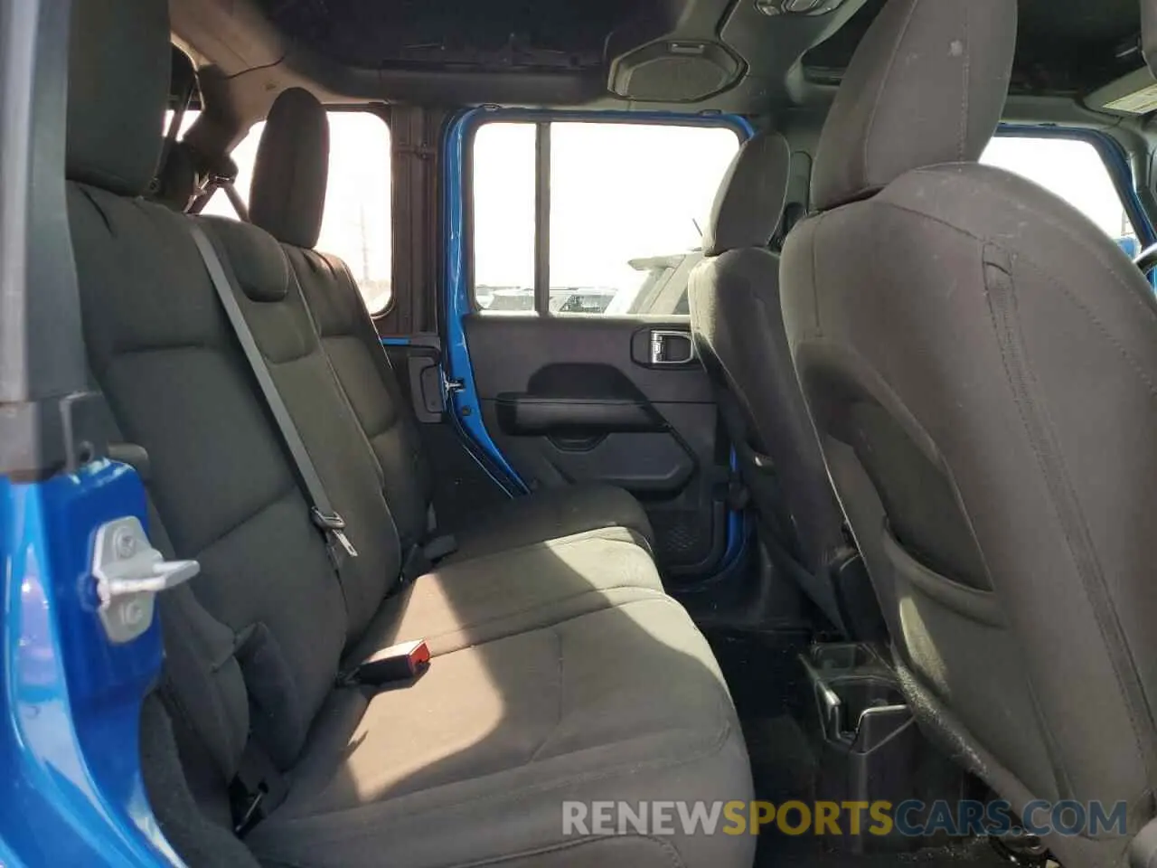 10 fotografías del automóvil dañado 1C4HJXEM3MW770622 JEEP WRANGLER 2021