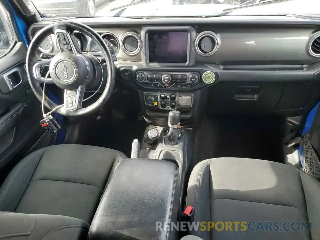 8 fotografías del automóvil dañado 1C4HJXEM3MW770622 JEEP WRANGLER 2021