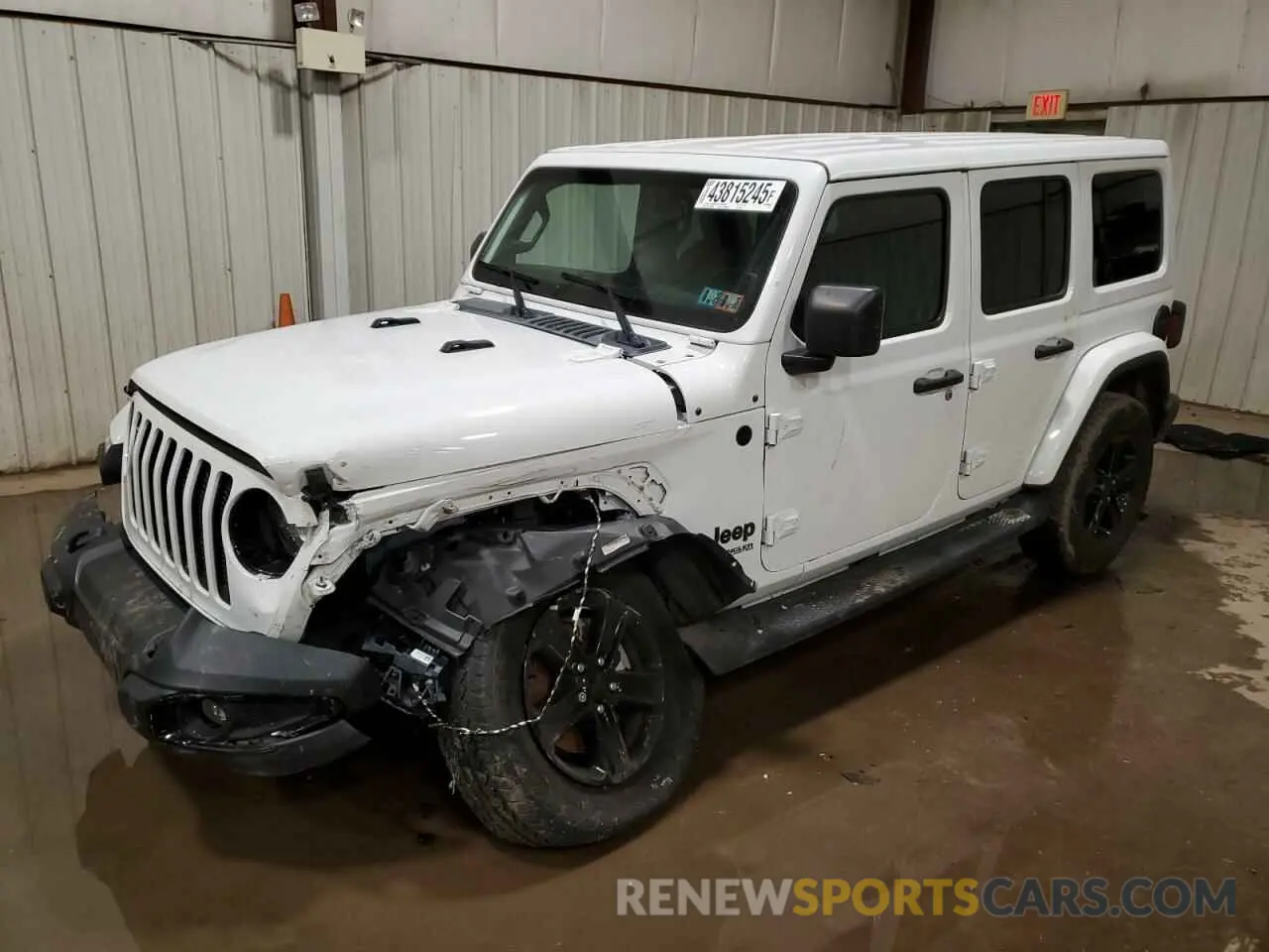 1 fotografías del automóvil dañado 1C4HJXEN1MW669300 JEEP WRANGLER 2021
