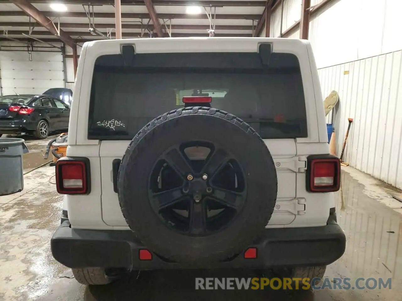 6 fotografías del automóvil dañado 1C4HJXEN1MW669300 JEEP WRANGLER 2021