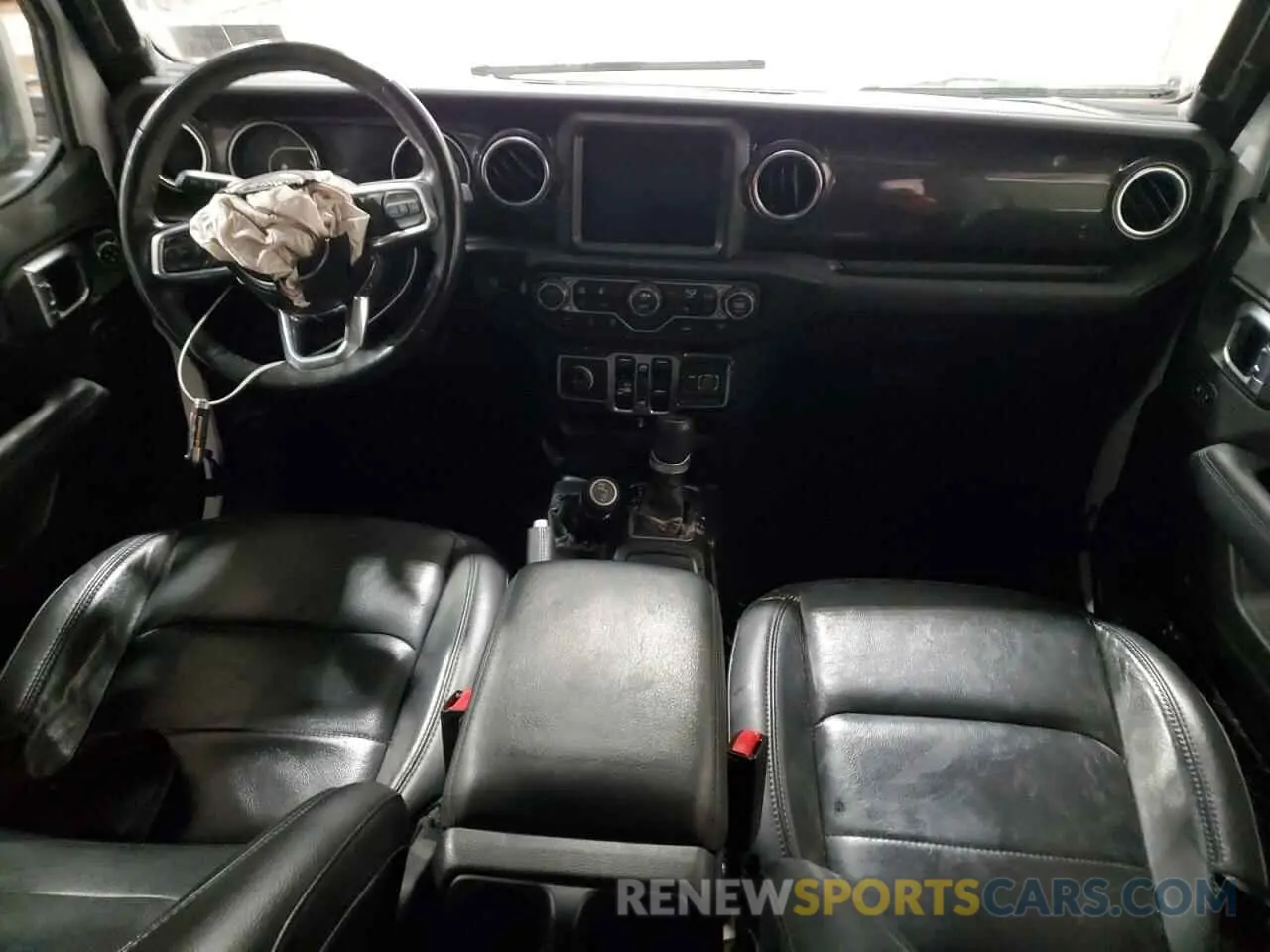 8 fotografías del automóvil dañado 1C4HJXEN1MW669300 JEEP WRANGLER 2021