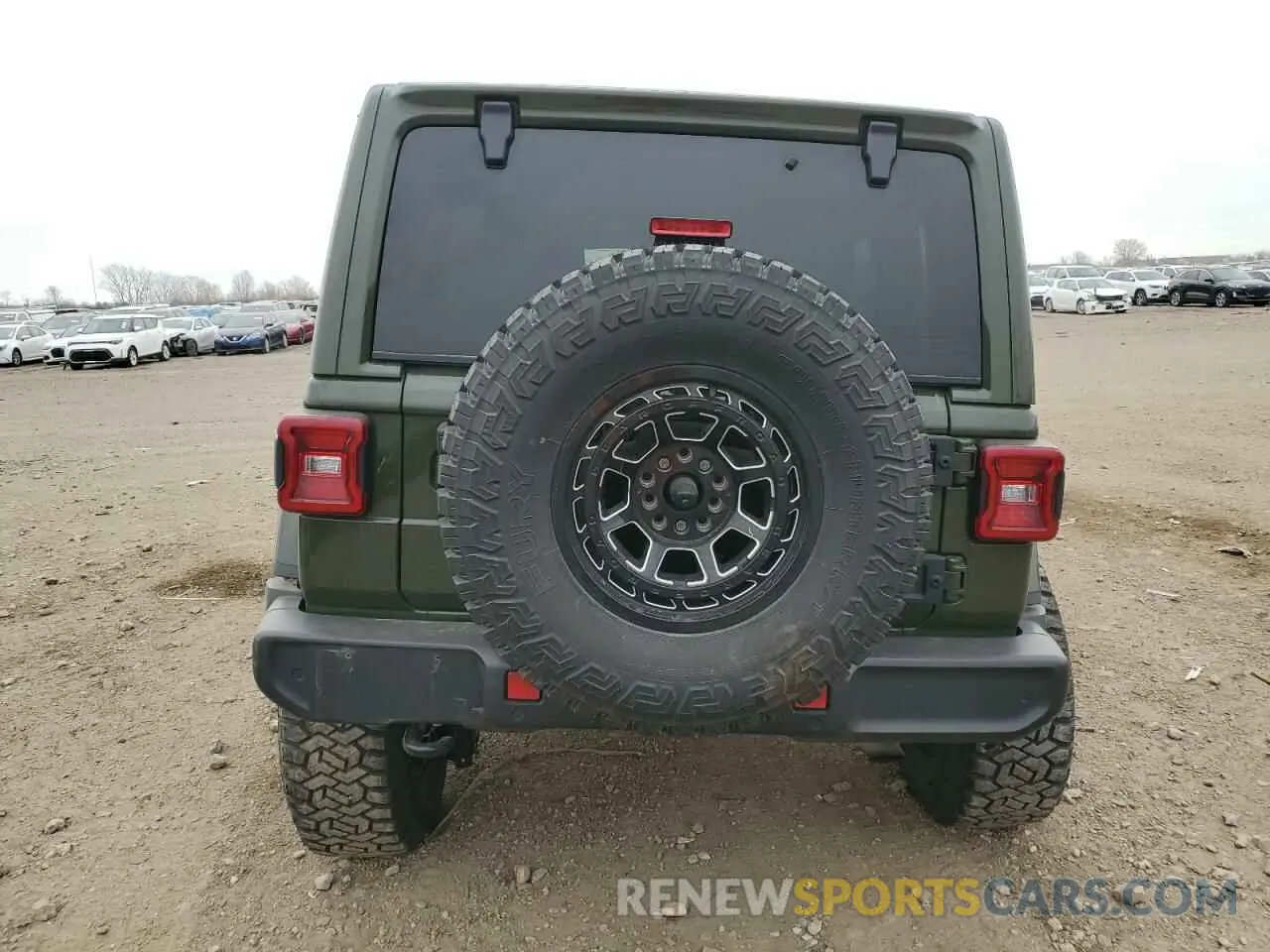 6 fotografías del automóvil dañado 1C4HJXEN3MW668178 JEEP WRANGLER 2021