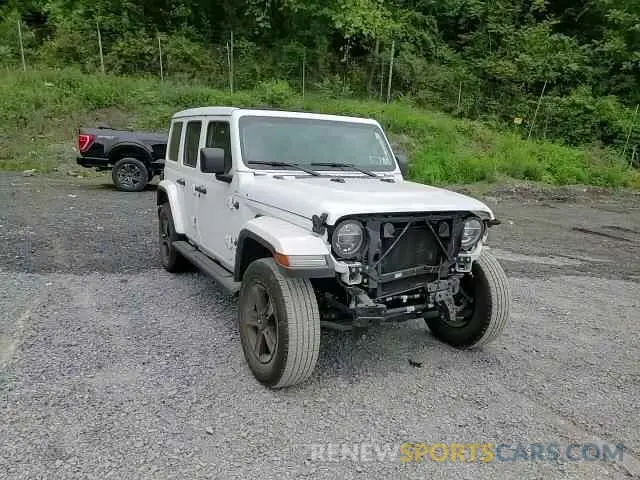 15 fotografías del automóvil dañado 1C4HJXEN7MW563272 JEEP WRANGLER 2021