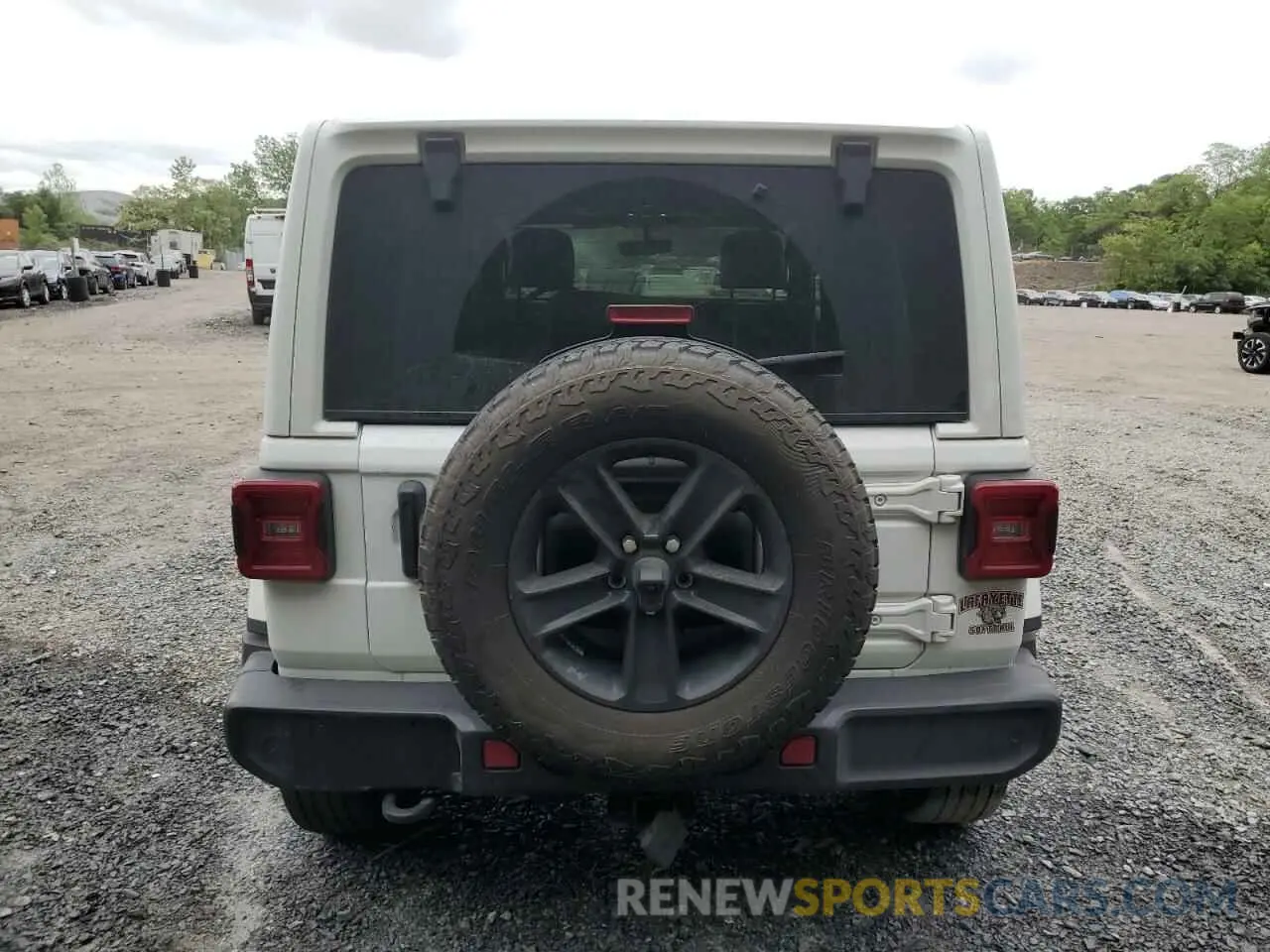 6 fotografías del automóvil dañado 1C4HJXEN7MW563272 JEEP WRANGLER 2021