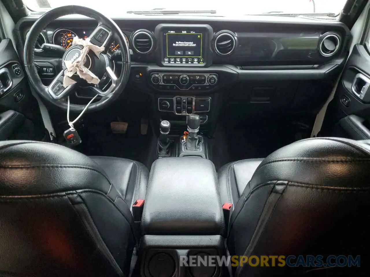 8 fotografías del automóvil dañado 1C4HJXEN7MW563272 JEEP WRANGLER 2021