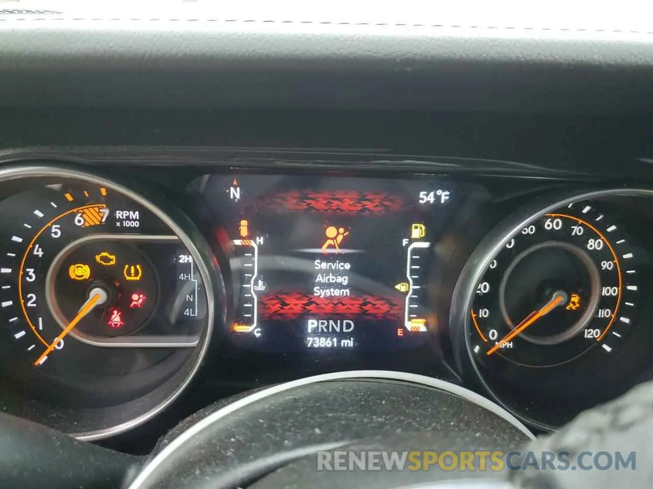 9 fotografías del automóvil dañado 1C4HJXEN7MW563272 JEEP WRANGLER 2021