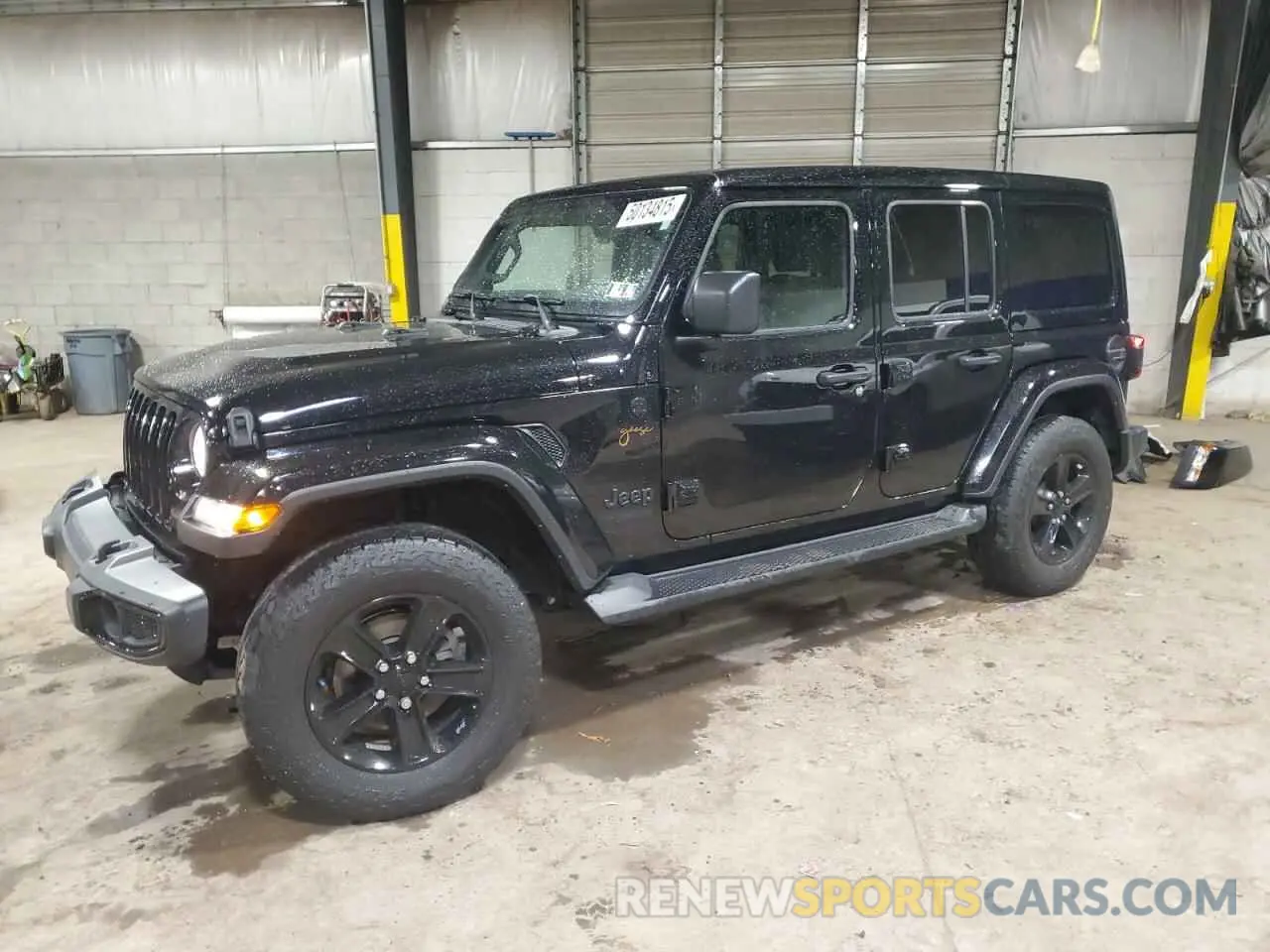 1 fotografías del automóvil dañado 1C4HJXEN8MW772617 JEEP WRANGLER 2021