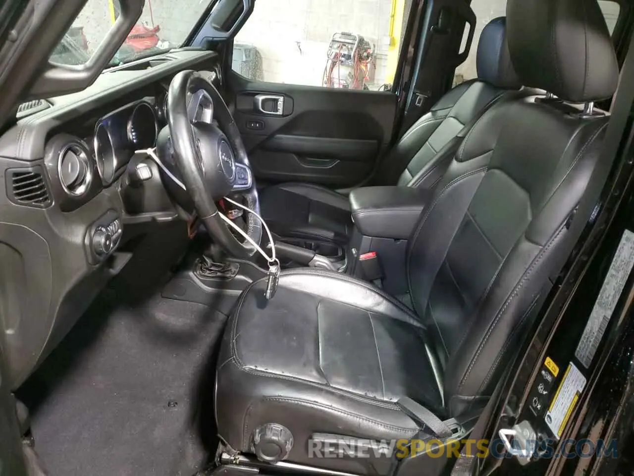 7 fotografías del automóvil dañado 1C4HJXEN8MW772617 JEEP WRANGLER 2021