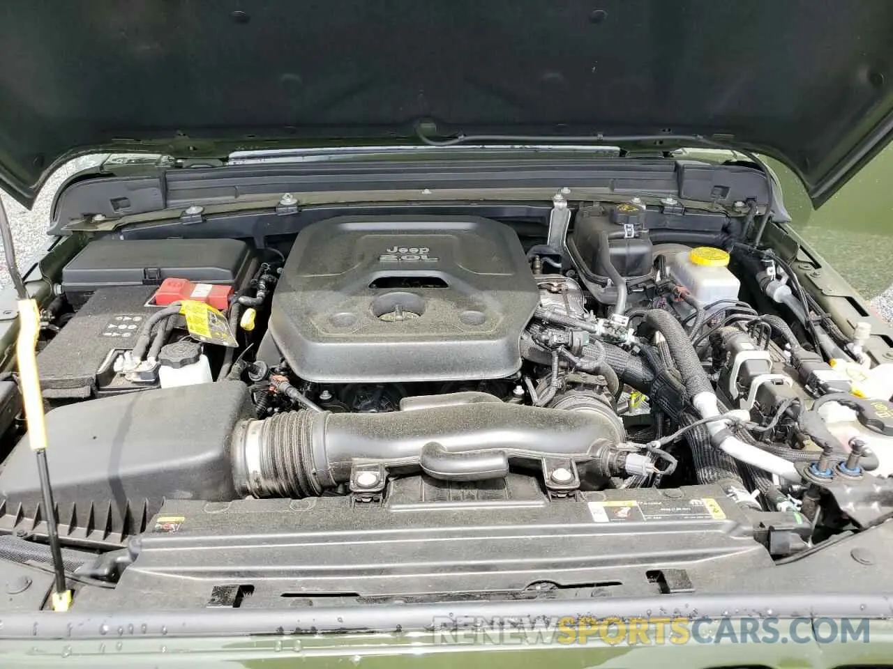 12 fotografías del automóvil dañado 1C4HJXEN8MW794195 JEEP WRANGLER 2021