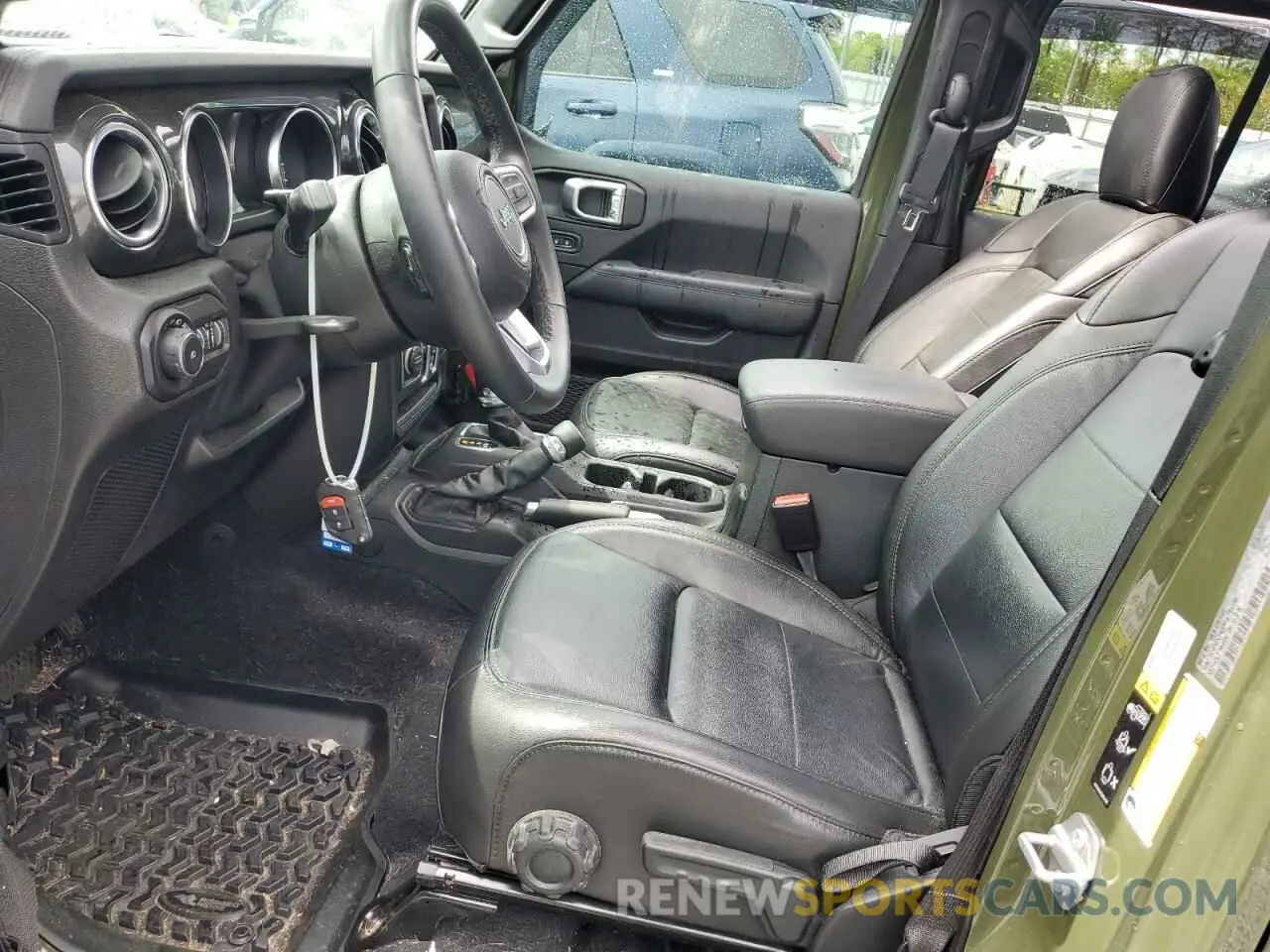 7 fotografías del automóvil dañado 1C4HJXEN8MW794195 JEEP WRANGLER 2021