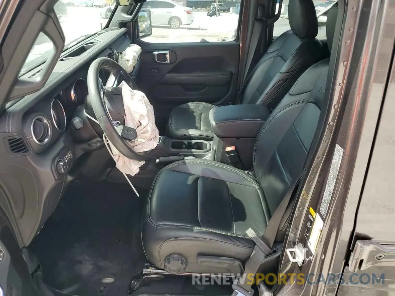 7 fotografías del automóvil dañado 1C4HJXEN9MW574788 JEEP WRANGLER 2021