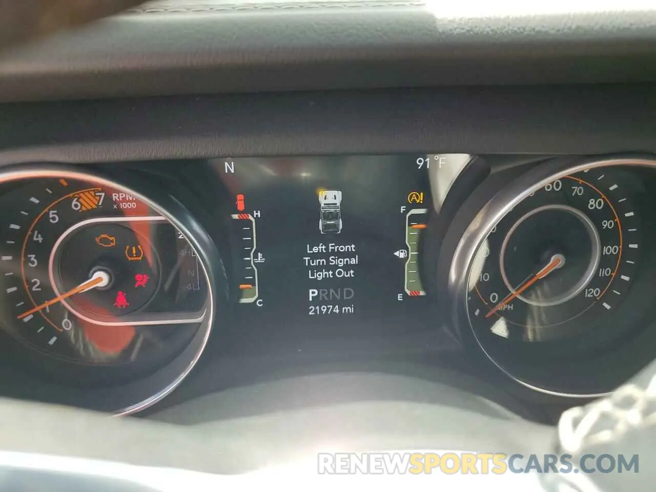 9 fotografías del automóvil dañado 1C4HJXEN9MW574788 JEEP WRANGLER 2021