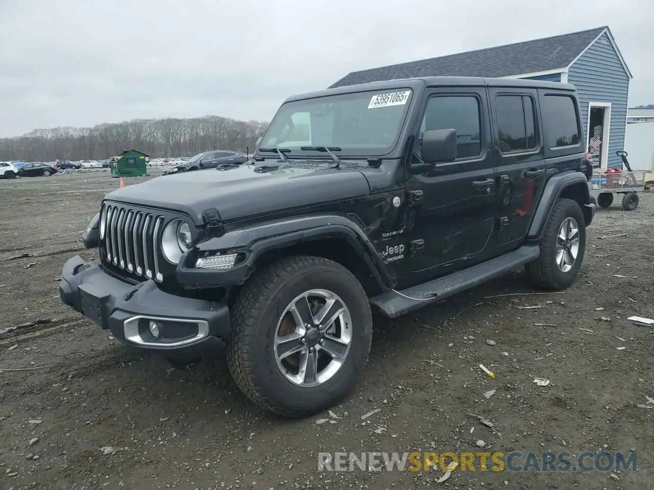 1 fotografías del automóvil dañado 1C4HJXEN9MW684143 JEEP WRANGLER 2021