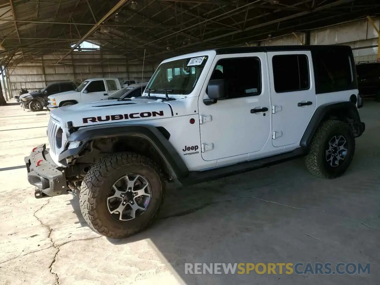 1 fotografías del automóvil dañado 1C4HJXFG1MW637740 JEEP WRANGLER 2021
