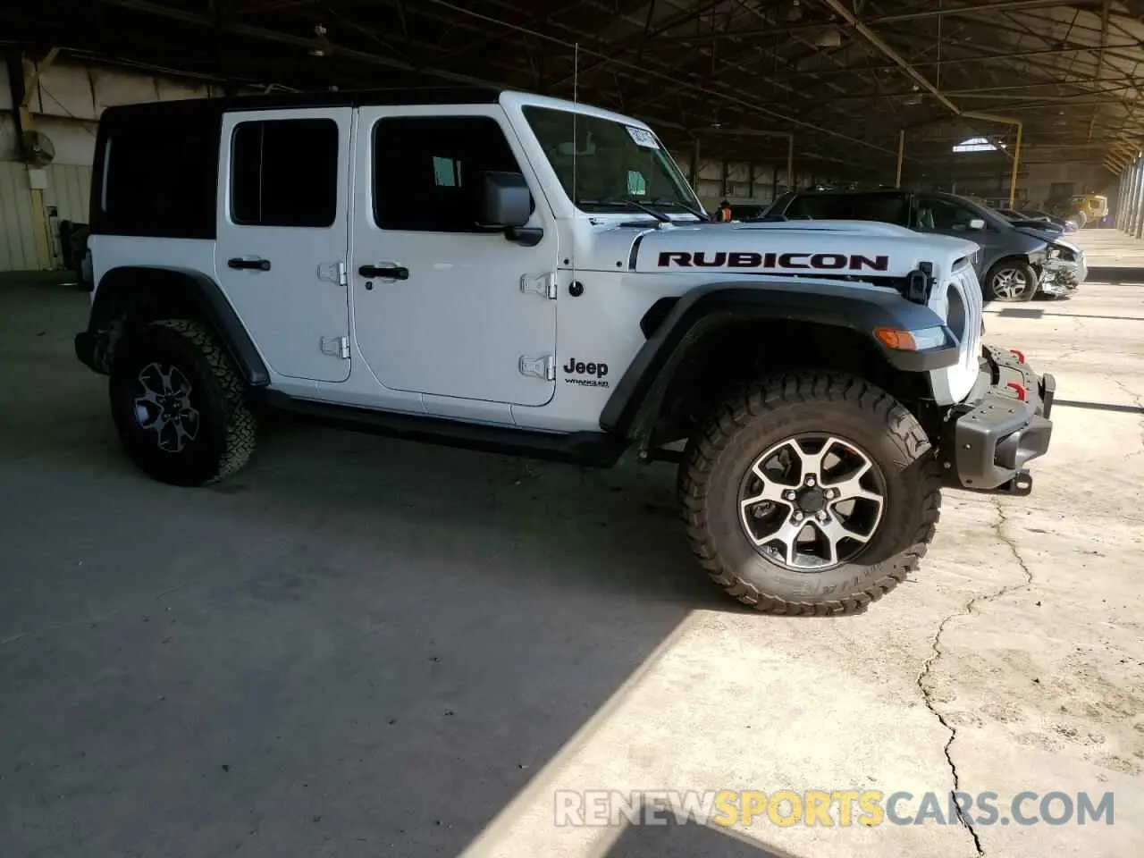 4 fotografías del automóvil dañado 1C4HJXFG1MW637740 JEEP WRANGLER 2021