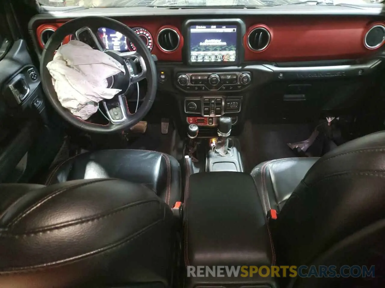 8 fotografías del automóvil dañado 1C4HJXFG7MW651772 JEEP WRANGLER 2021