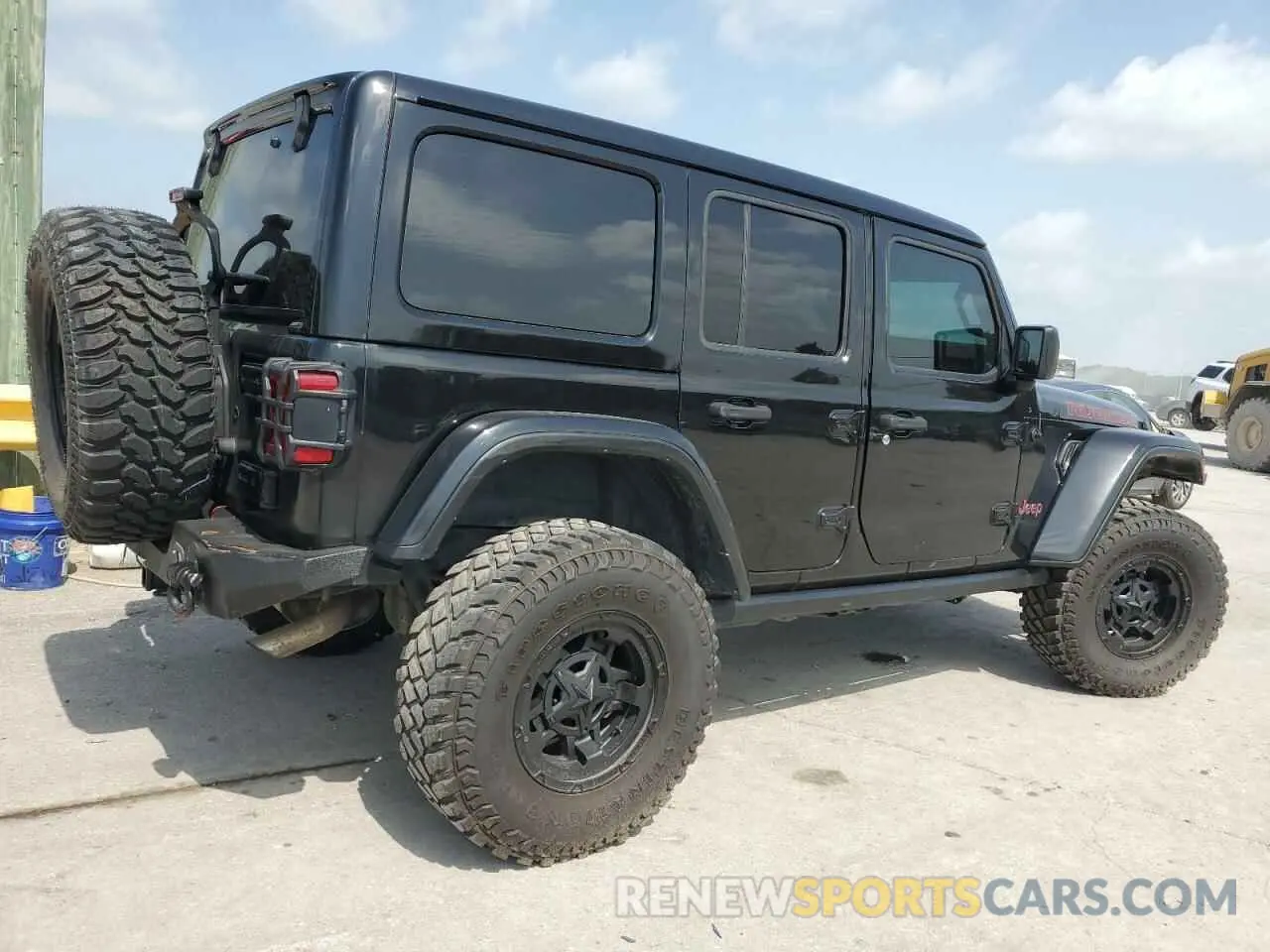 3 fotografías del automóvil dañado 1C4HJXFN4MW695887 JEEP WRANGLER 2021