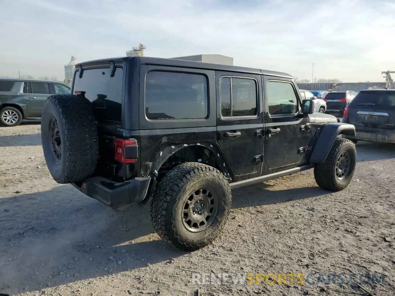 3 fotografías del automóvil dañado 1C4HJXFN6MW559471 JEEP WRANGLER 2021