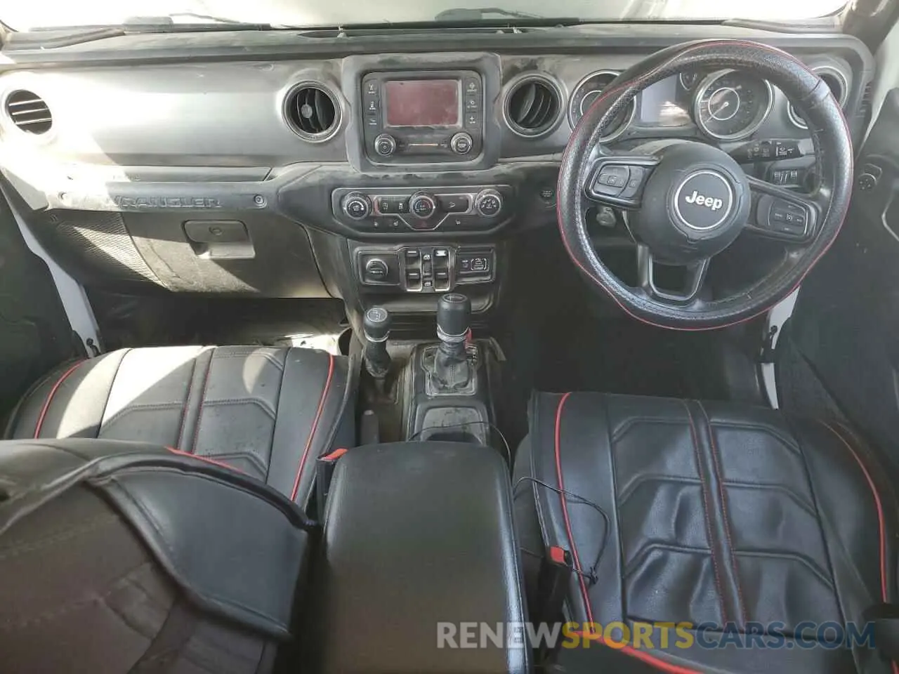 8 fotografías del automóvil dañado 1C4HJXKN0MW658440 JEEP WRANGLER 2021