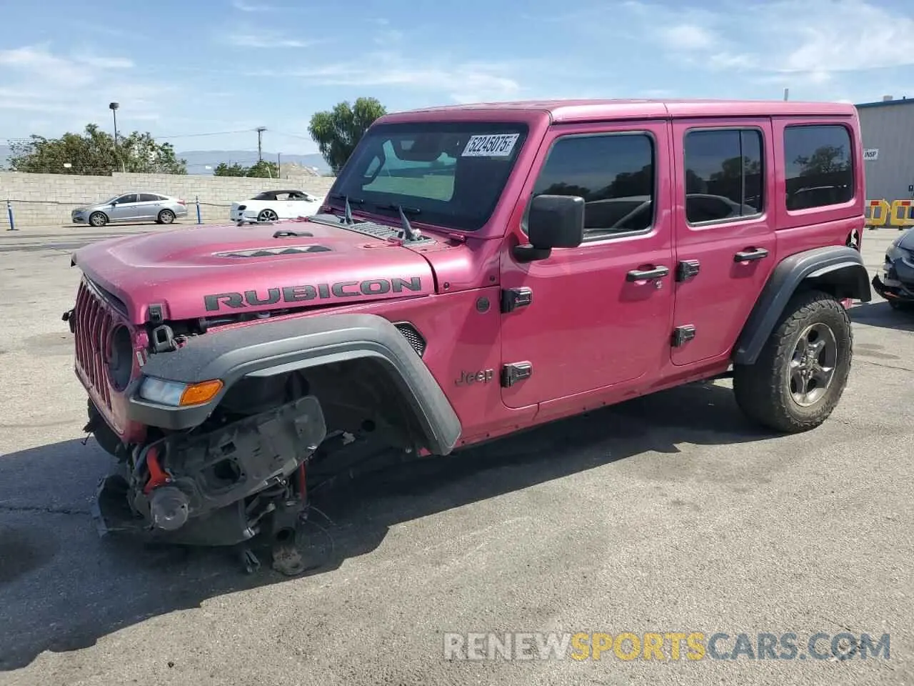 1 fotografías del automóvil dañado 1C4JJXFG2MW854005 JEEP WRANGLER 2021