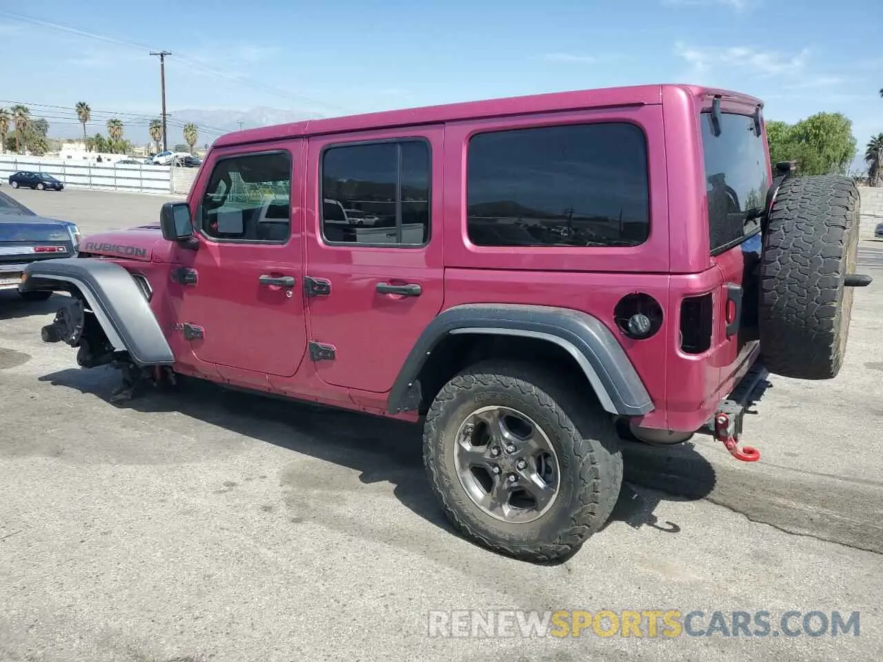 2 fotografías del automóvil dañado 1C4JJXFG2MW854005 JEEP WRANGLER 2021