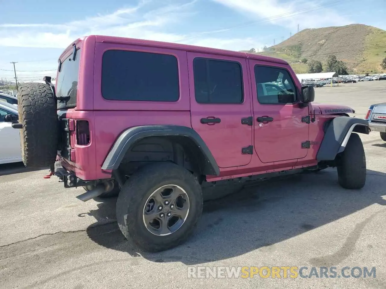 3 fotografías del automóvil dañado 1C4JJXFG2MW854005 JEEP WRANGLER 2021