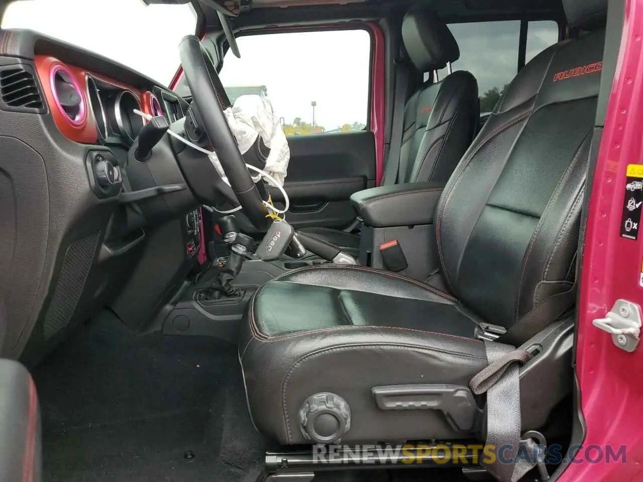 7 fotografías del automóvil dañado 1C4JJXFG2MW854005 JEEP WRANGLER 2021