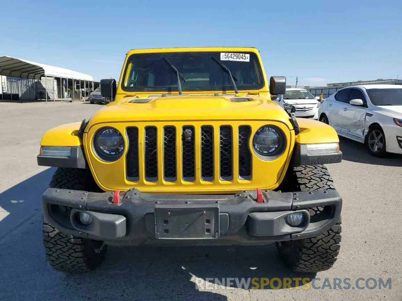 5 fotografías del automóvil dañado 1C4JJXFM3MW562661 JEEP WRANGLER 2021