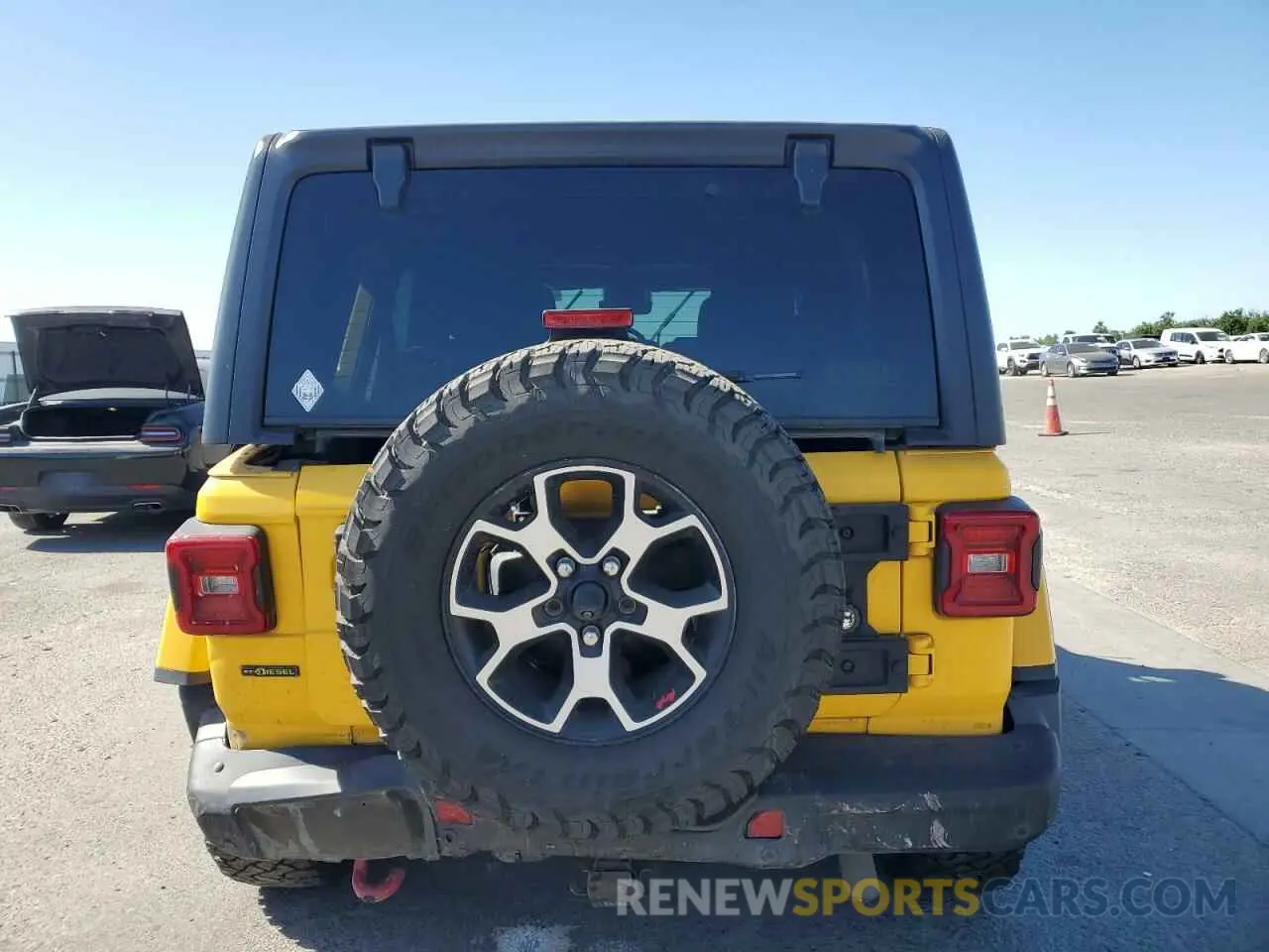 6 fotografías del automóvil dañado 1C4JJXFM3MW562661 JEEP WRANGLER 2021